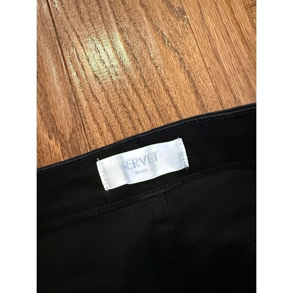 Vervet black high rise straight crop jeans size 26 - Picture 5 of 8